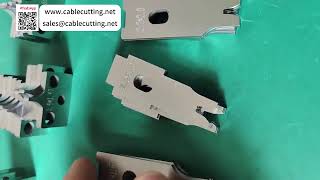 Custom Manufacturing of Various Terminal Crimping Machine Blades for Wire Processing