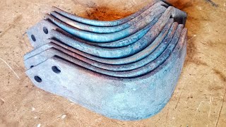 Extreme ASMR Blacksmithing | Loud Rotary Knife Forging Sounds from Remote Indonesian Metal Workshop