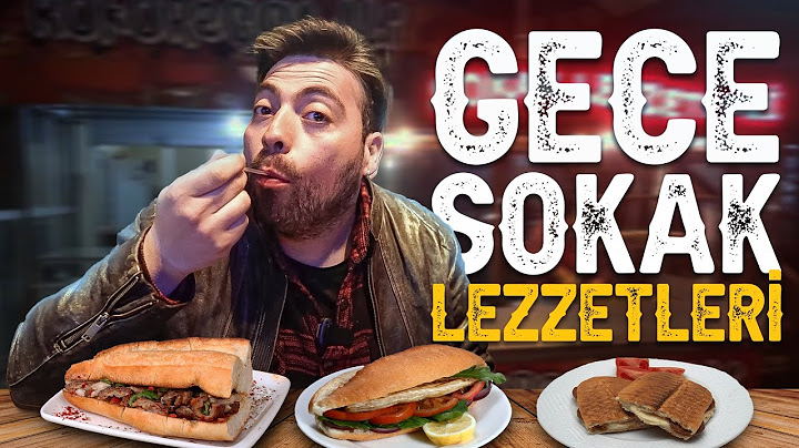 İSTANBUL'UN GECE SOKAK LEZZETLERİNİ DENEDİM !