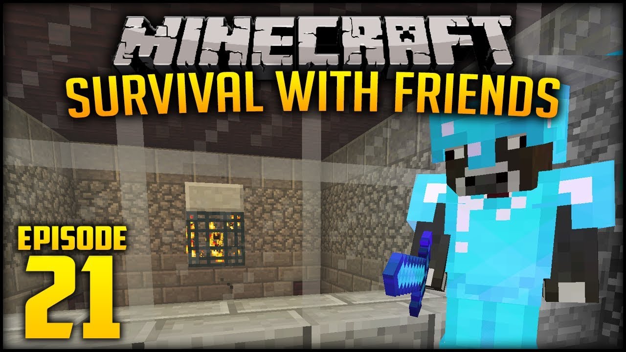 BLAZE FARM | Minecraft: Survival With Friends - Episode 21 (w ...