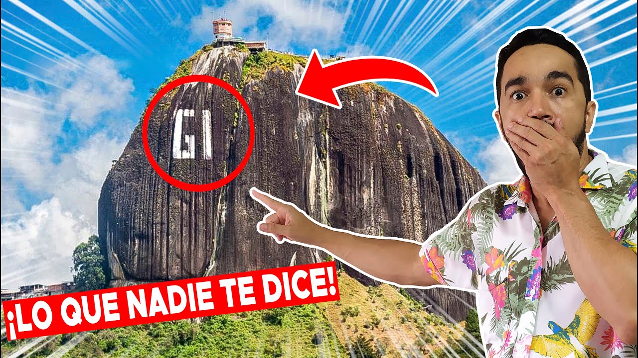 Пьедра-дель-Пеньол-Гуатапе (самое туристическое место в Антьокии, Колумбия)