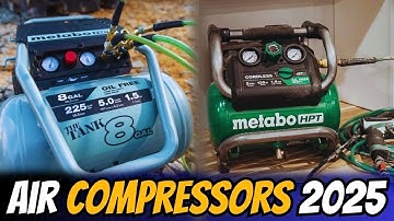 Beste luchtcompressoren 2025 [van doe-het-zelf tot professioneel gebruik]