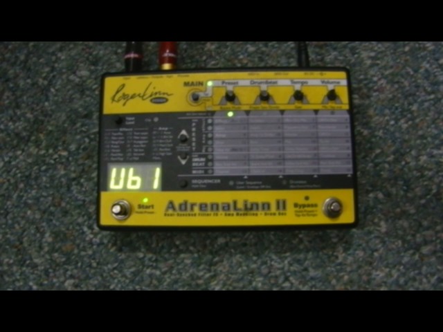 Roger Linn Adrenalinn II Multi Effects class=