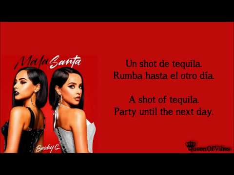 Becky G – Mala Santa (Letra & English Translation Lyrics)