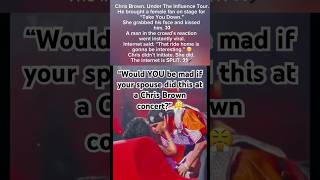 Celebrity Chris Brown’s On-Stage Kiss With A Fan Goes Viral And The Internet Is DIVIDED 👀🎤 Wealth