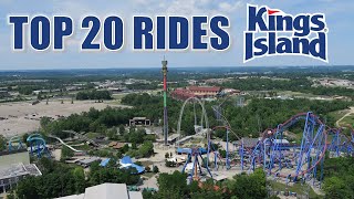 Top 20 Rides at Kings Island | Which Coaster is the Best
