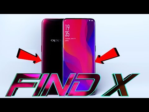 OPPO Find X Полный обзор Безрамочный экран Выезжающая панель Отличный дизайн