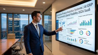 Enterprise Finance Analytics Systems | AI ERP Procurement &amp; Spend Visibility 2026 SaaS