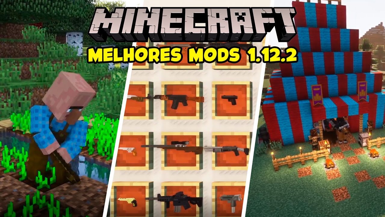 TOP 15 MELHORES MODS DE SOBREVIVÊNCIA REALISTA PARA O MINECRAFT 1.19.2 -  1.18.2 