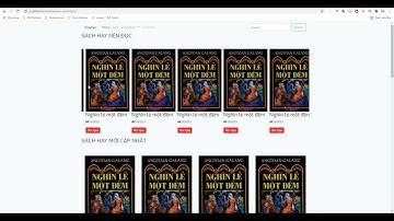 Bài 24: Laravel 8 web truyện sách | Theme web truyện sách bootstrap #3