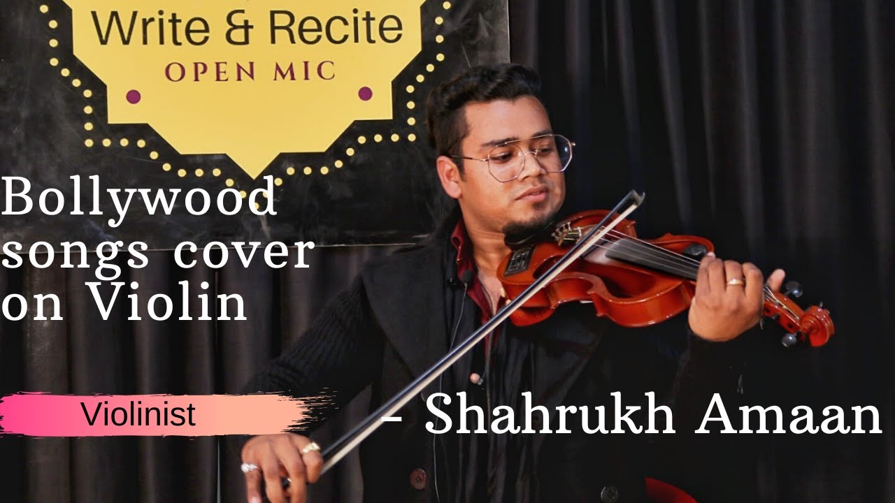 Bollywood Songs on Violin Shahrukh Amaan (Violin) I Open Mic 3.0 I