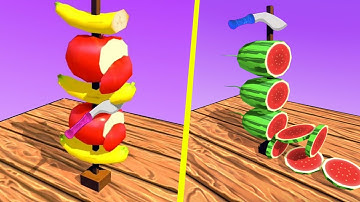 Stack Slicer ASMR! Very satisfying and relaxing ASMR slicing video