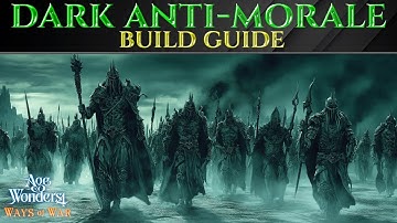 DARK ANTI-MORALE BUILD Guide Age Of Wonders 4 WAYS OF WAR