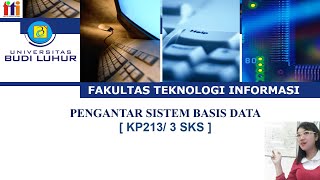Pertemuan1  Konsep Dasar Sistem Basis Data