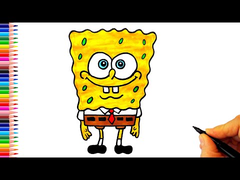 Sünger Bob Çizimi - Kolay Çizimler - How To Draw SpongeBob