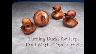 Turning Ducks for Jeeps (And Maybe Toys as Well)