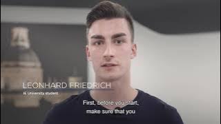 Express yourself tips with Leonhard Friedrich