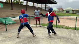 Collins vs Prosper (Taekwondo sparring)