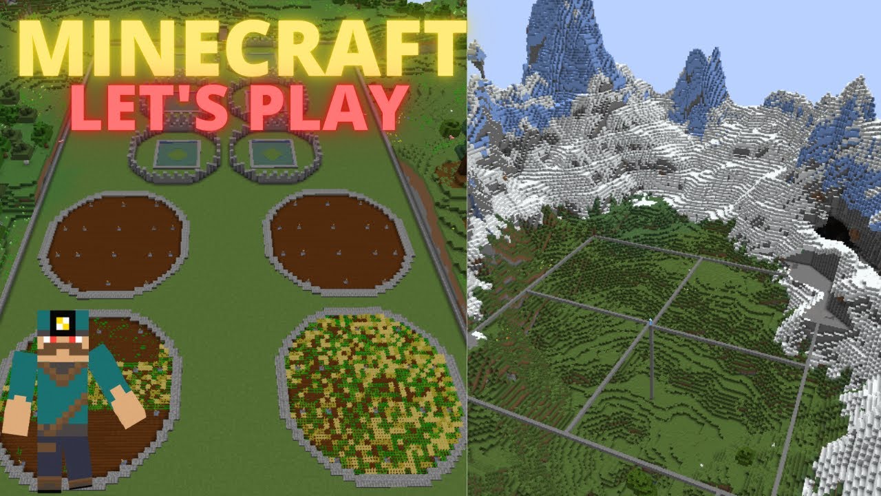 First 2 MEGA Builds begin - Minecraft Lets Play 1.19 - S3 - YouTube