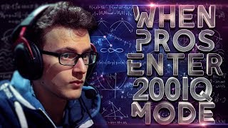 DOTA 2 - WHEN PROS ENTER 200 IQ MODE! (Smartest Plays & Next Level Moves By Pros)