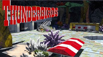 Space Engineers-Thunderbirds-Tracy Island