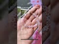 Handmade bracelet with delicate pastel flowers to sweeten up your look! 🌸✨#BeadedBracelet #gelang