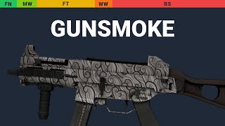 UMP-45 Gunsmoke - Skin Float And Wear Preview