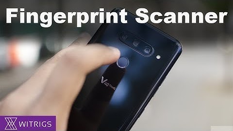 LG V40 Fingerprint Scanner Replacement