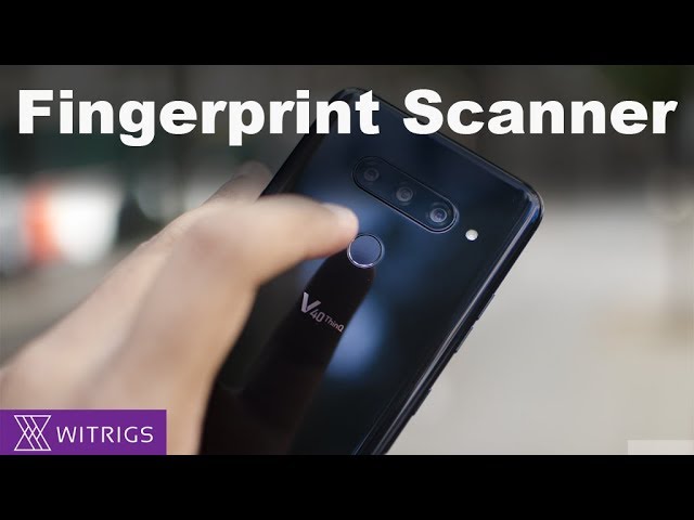 LG V40 ThinQ - Fingerabdruckscanner ersetzen