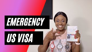 How To Get An Emergency US Visa (Within 2 Weeks)