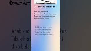 Pantun Pendidikan part 2