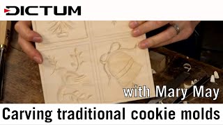 Carving »Springerle« cookie molds - mit Mary May (EN mit DE Untertiteln)