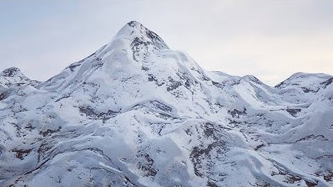 Create a Snowy Mountain in Blender 2.8 (Beginner Tutorial)
