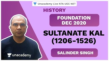 Foundation Dec 2020 | Cal Sultanate(1206-1526) | History | Cylinder | NO UGC NET 2020