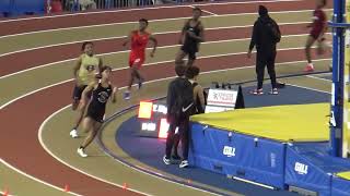 Boys 400m Dash Heat 3 Magic City Invitational #1 Indoor Track Meet 2024 Birmingham CrossPlex AHSAA
