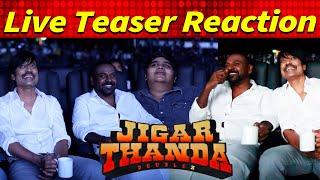 Jigarthanda DoubleX - Teaser Reaction 💥💥 Raghava Lawrence, SJ Suryah, Karthik Subbaraj #jigarthanda