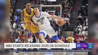 NBA releases holiday schedule for 2025-26 season