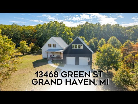 13468 Green Street, Grand Haven, MI home video tour
