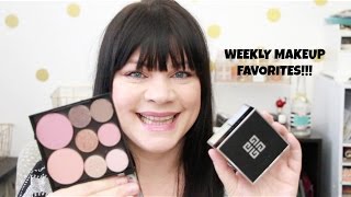 WEEKLY FAVORITES!!  FEAT: MAKEUP GEEK, TOM FORD AND MORE!