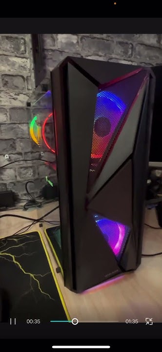 Компьютер геймера ПК для игр (7700K/16G/1080Ti) - YouTube