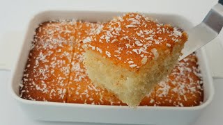 Semolina Cake | Basbousa Cake | How To Make Basbousa With Coconut screenshot 2