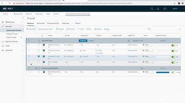 VMware NSX-T 2.4 - Configure NSX NSGroups for AD User Groups and VMs and Create IDFW Rules