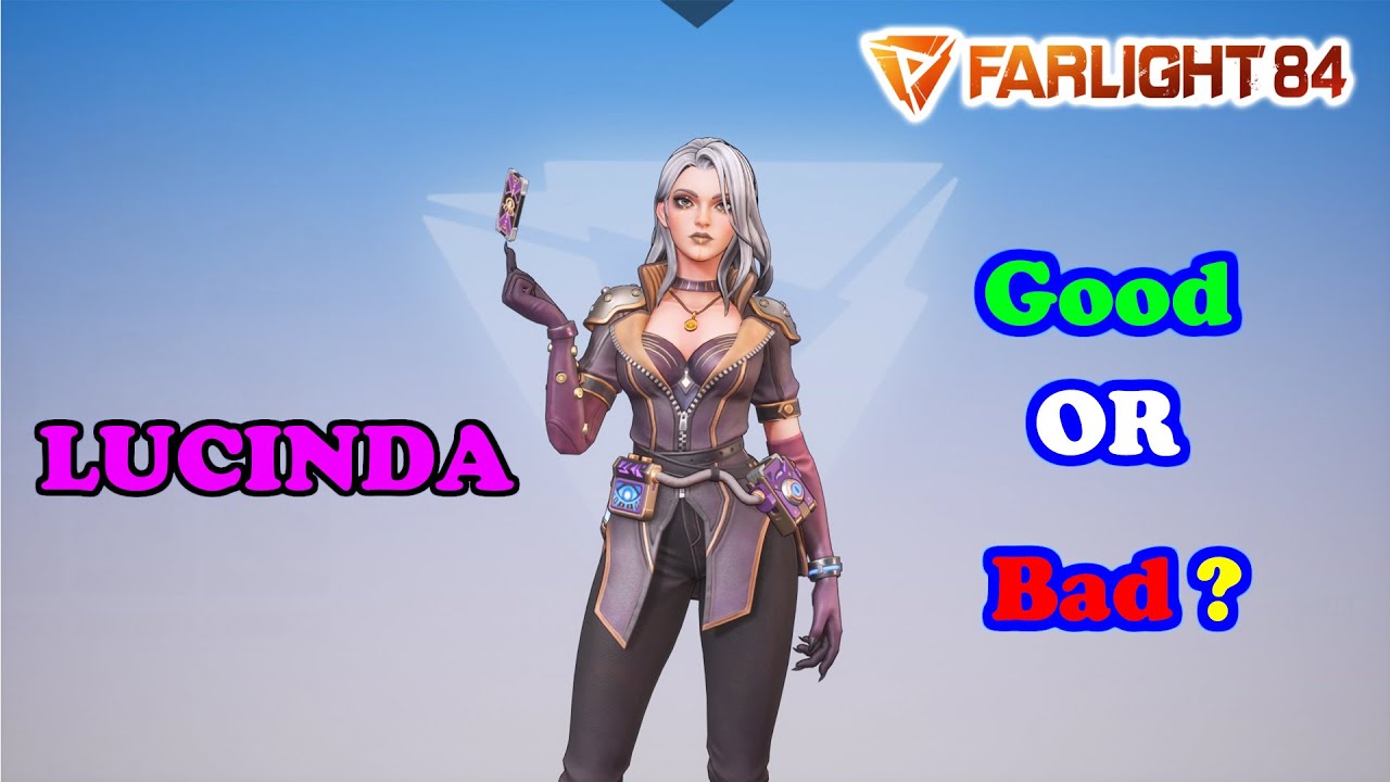 Lucinda Good or Bad ? 😈 - Gameplay @4K (2160p) - 60ᶠᵖˢ ✔ Farlight 84 Gameplay Battle Royal