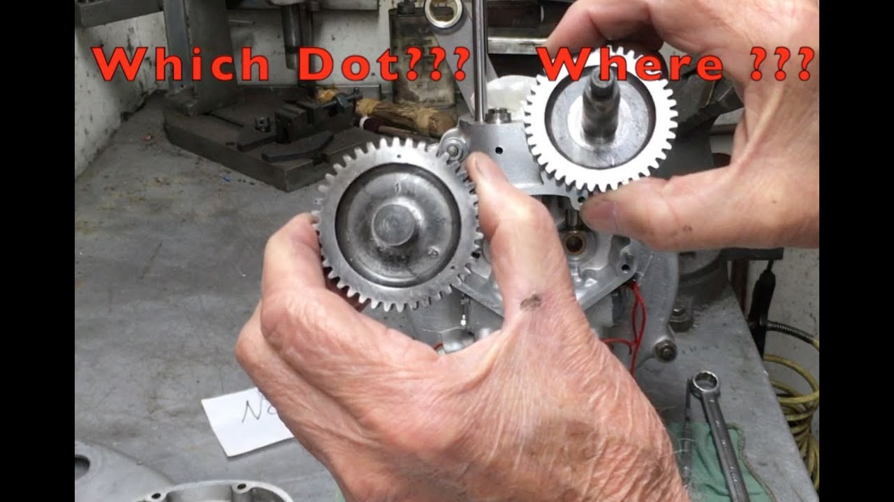 Matchless G80CS timing cams