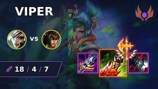 [ Viper ] Riven TOP vs Cassiopeia | NA MASTER | LOL Season 2024