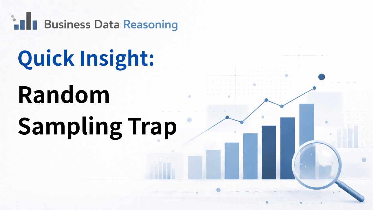 Business Data Reasoning | Quick Insight: Random Sampling Trap - YouTube
