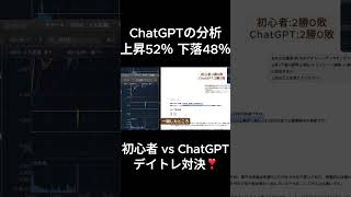 AIの株予測「上昇52%」←この数字、どう思う？ #Shorts