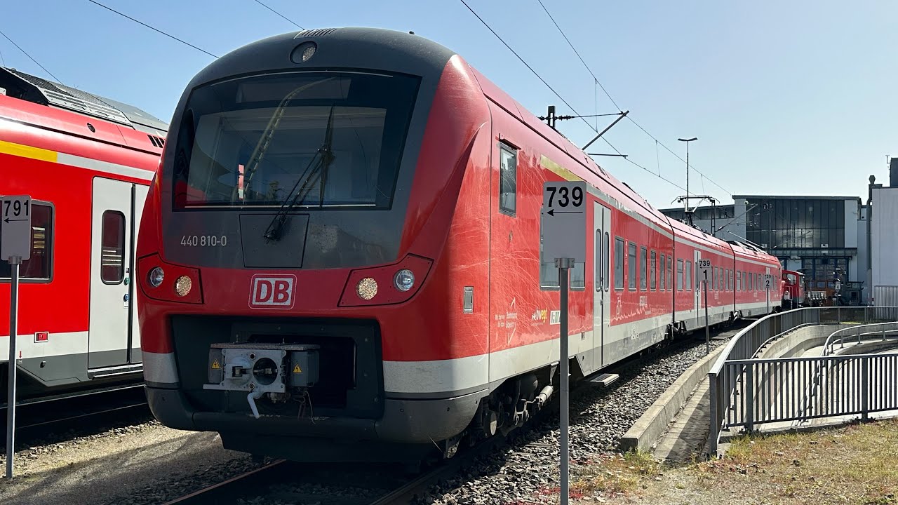 Überführungsfahrt: München-Laim Rbf - Ingolstadt - Treuchtlingen - Ansbach - Würzburg Hbf/Gbf