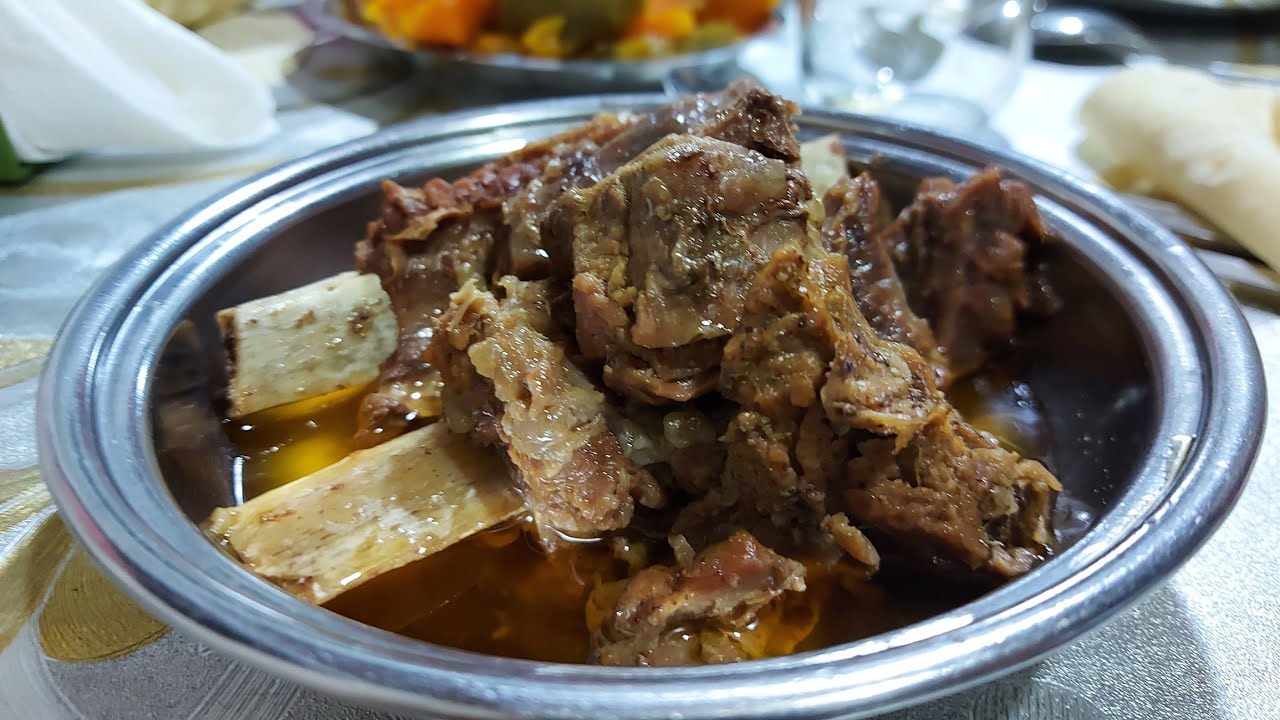 Kemikli et tereyağı soba üzerinde kabak köy turu komşumuz da öğlen yemeği