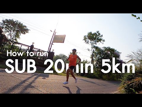 How to run SUB 20 min 5km วิ่ง 5 กม. ต่ำกว่า 20 นาที ทดสอบโดย app NRC และ Nike Pegasus Turbo2 [VLOG]